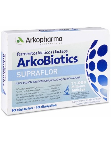 Arkobiotics Supraflor 10Cap. de Arkopharma
