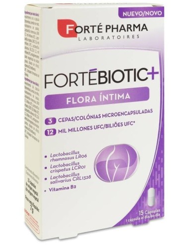 Fortebiotic+Flora Intima 15Cap. de Forte Pharma