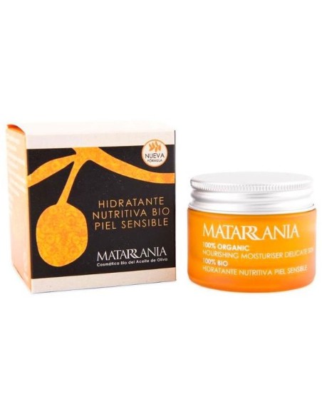 Hidratante Nutritiva Piel Sensible Crema 30Ml. Bio de Matarrania