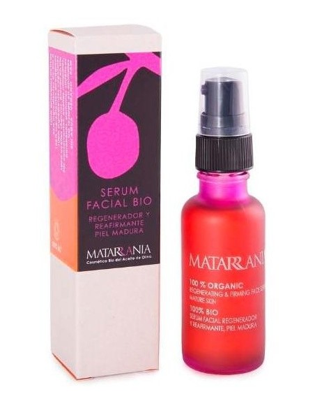 Serum Facial Regenerador-Reafirmante Piel Madura 30Ml. Bio de Matarrania