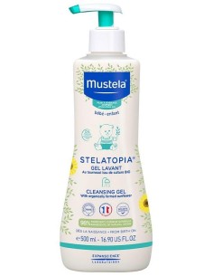 Stelatopia Gel De Baño Bebe-Niño 500Ml. de Mustela 2