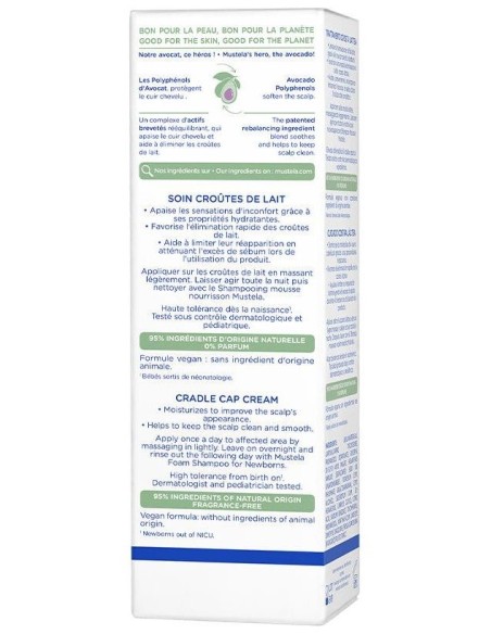 Cuidado Costra Lactea Bebe 40Ml. de Mustela