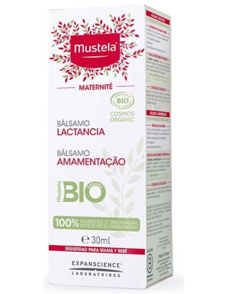 Balsamo Lactancia Maternidad 30Ml. Bio de Mustela