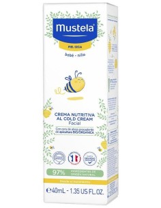 Crema Facial Al Cold Cream Nutritiva Bebe-Niño 40M de Mustela 2