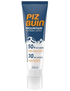 Crema Solar Mountain Spf50 20Ml+Stick Labial Spf30 de Piz Buin 2