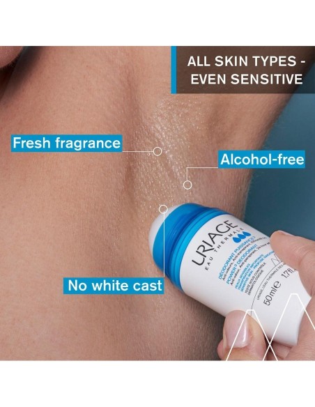 Desodorante Tri Activo Power3 Piel Sensible 50Ml. de Uriage