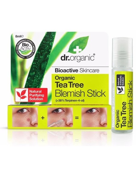 Barra Para Acne Arbol Del Te Organico 8Ml. de Dr. Organic