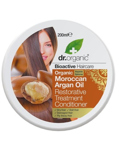 Tratamiento Acondicionador Restaurador Argan 200Ml de Dr. Organic
