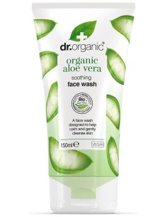 Limpiador Facial Cremoso Aloe Vera 150Ml de Dr. Organic 2