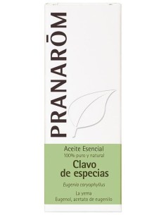 Clavo De Especias Aceite Esencial 10Ml. de Pranarom Aceites 2