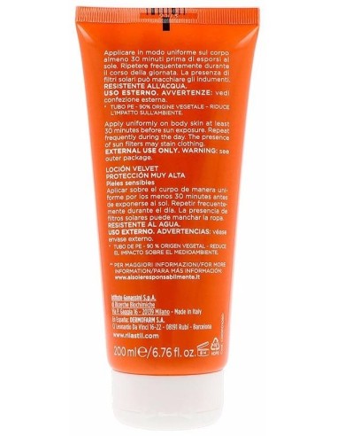 Ril Sun System 50+ Leche Velluto 200Ml. de Rilastil