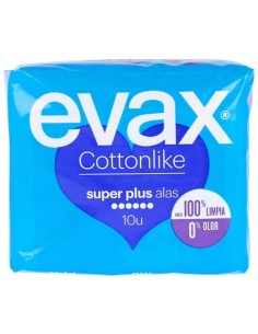 Evax Cottonlike Alas Super Plus 10Ud. de Evax 2