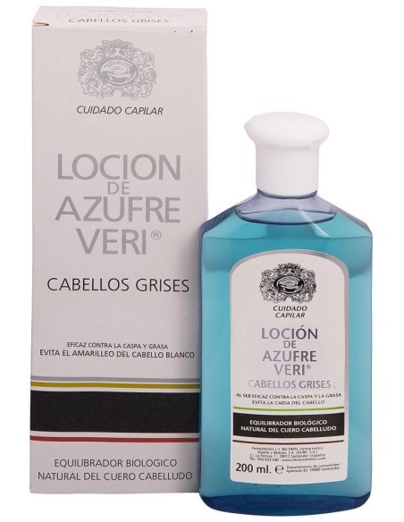 Locion Azufre Veri Cabellos Grises 200Ml de Veri