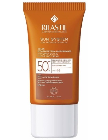 Ril Sun System 50+ Color Emulsion 40Ml.** de Rilastil
