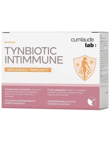 Cumlaude Tynbiotic Intimmune 28 Sticks Buco  Naranja de Cumlaude