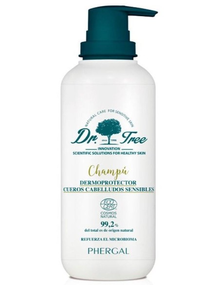 Champu Dermoprotector Cuero Cabell Sensible 400Ml de Dr. Tree