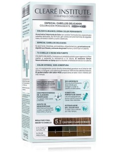 Colour Clinuance 5.3 Castaño Claro Dorado Delicado de Cleare Institute 2