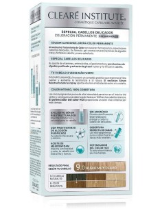 Colour Clinuance 9.0 Rubio Muy Claro Cab. Delicado de Cleare Institute 2