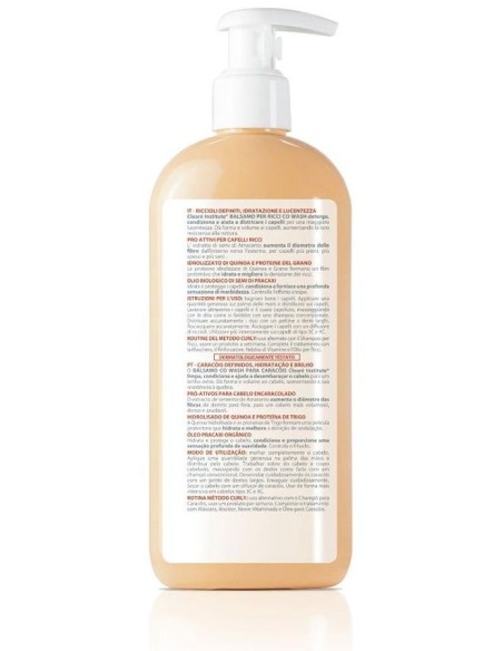 Cleare Curly Balsamo Co-Wash 330Ml. de Cleare Institute