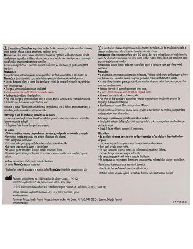 Thermacare Parche Cuello-Hombro 2Ud. de Thermacare