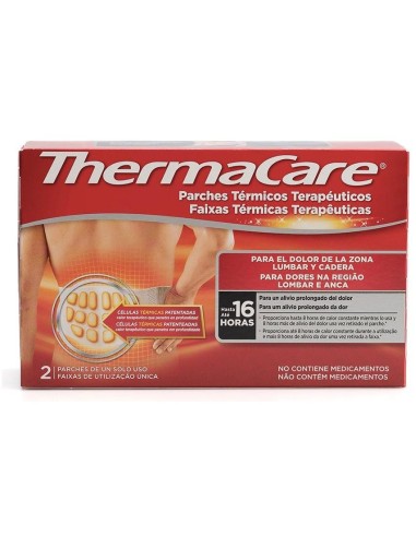 Thermacare Parche Zona Lumbar Y Cadera 2Ud. de Thermacare