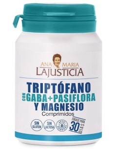 Triptofano Con Gaba + Pasiflora + Mg 60Comp. de Ana Maria Lajusticia 2