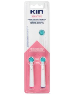 Recambio Cepillo Elec Kin Sensitive 2Ud de Kin 2