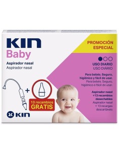 Kin Baby Pack Aspirador Nasal +10 Filtros Rec de Kin 2