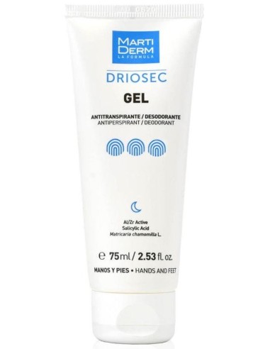 Martiderm Driosec Desodorante Gel Manos/Pies 75Ml de Martiderm