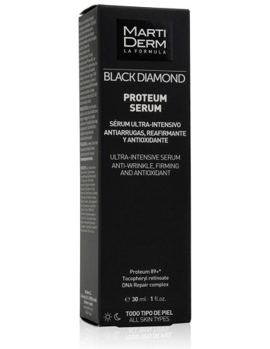 Black Diamond Proteum Serum 30Ml Envase Cristal de Martiderm