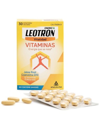 Leotron Vitaminas 30Comp de Leotron
