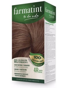 Farmatint Gel 4R Castaño Cobrizo 135Ml. de Farmatint 2