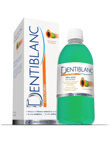 Dentiblanc Colutorio Papaya 500Ml de Dentiblanc