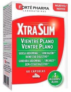 Xtraslim Vientre Plano Grasa Abdominal 60Cap. de Forte Pharma 2