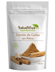 Canela De Ceilan  En Polvo 125Gr. Bio Sg S/A Vegan de Salud Viva 2