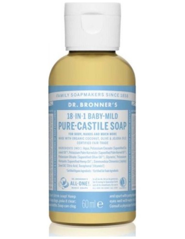 Jabon Liquido Bebe Neutral 60Ml. de Dr. Bronner´S