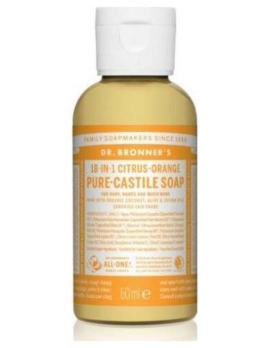 Jabon Liquido Citricos 60Ml. de Dr. Bronner´S