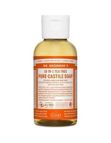 Jabon Liquido Arbol Del Te 60Ml. de Dr. Bronner´S