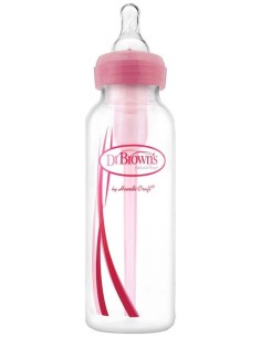 Biberon Options B/Estre Sili Redon +0M 250Ml Rosa de Dr. Brown´S 2