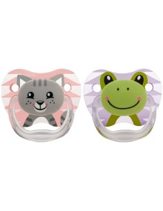 Chupete Prevent Anima Sili Anat T/1 0-6M 2Un Niña de Dr. Brown´S 2