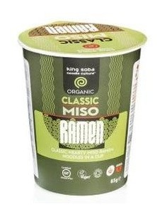 Vaso Sopa Ramen Miso 85Gr. Bio Sg de King Soba 2