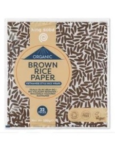 Papel De Arroz Integral 200Gr. Bio de King Soba 2