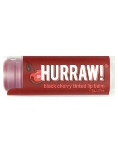 Hurraw Balsamo Labial Tintado Cereza Negra de Hurraw