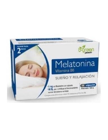 Melatonina 60Cap. de B.Green (Lab. Lebudit)