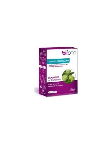 Depurativo De Alcachofa  Envase 20 Viales(20 Días) de Biform®