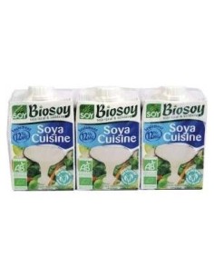 Crema De Soja Cuisine Para Cocinar 3Uds. Bio de Soy 2