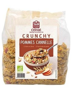Muesli Crunchy Manzanas Y Canela Bio 500Gr. de Celnat 2