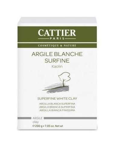 Arcilla Blanca Superfina 200 G de Cattier