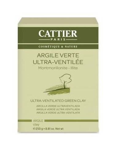 Arcilla Verde Ultraventil. 250 G de Cattier