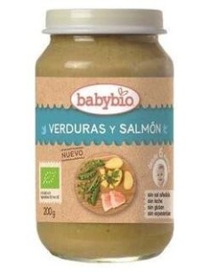 Potito Verduras Y Salmon 6Meses 200Gr. Bio de Babybio 2